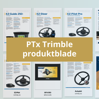 PTx trimble produktblade